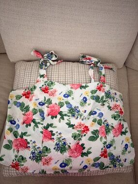 Old Navy | Floral Tie-Shoulder Sundress Top - Pink & Multicolor Flowers